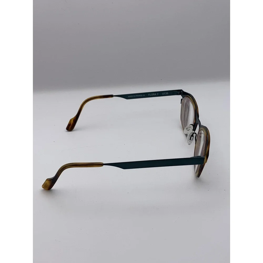 Anne & Valentin Eyeglasses U136 Flora 2 Frames Brown Green Made In France